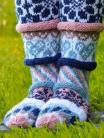 Geometric Patchwork Casual Warm Socks