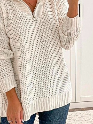Shawl Collar Casual Sweater