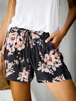 Solid Color with Pockets Summer Casual Shorts