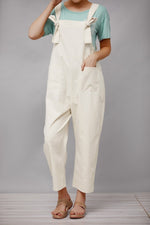 Women's Solid Color with Pockets Casual Wide Leg Jumpsuit