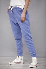 Women's Solid Color Fleece Casual Skinny Pants