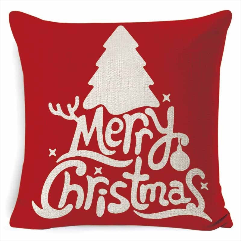Christmas Print Casual Pillowcase