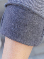 Solid Color with Pockets Casual Thermal Pants