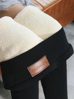 Solid Color Loose Casual Warm Leggings