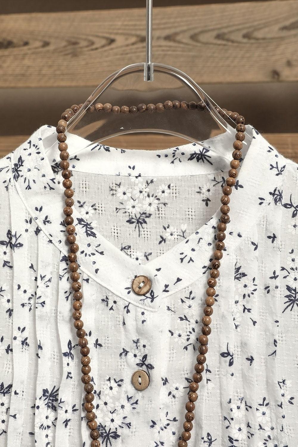 Women's Floral Regular Print Long Sleeves Blouse